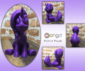 Mlp Based Unicorn Easy Print No Supports 3D Models