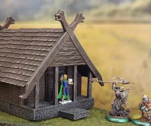 Fantasy Viking House 3D Models