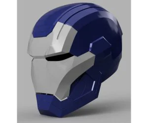Iron Patriot Helmet Iron Man 3D Models