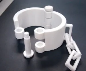 Dmmd Mink Cosplay Shackle Cuff Manacle 3D Models