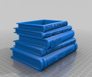 Book Planter 3D Models