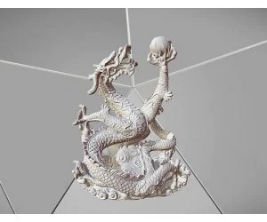 Dragon With Pearl 3D Models