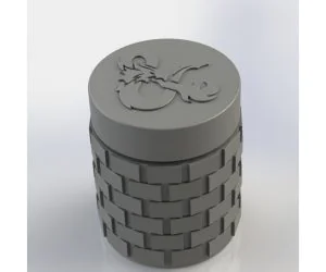 Dungeons And Dragons Dd Dice Holder 3D Models