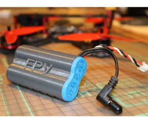 Fatshark 18650 Fpv Battery Case 3D Models