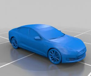 Tesla Model S 3D Models