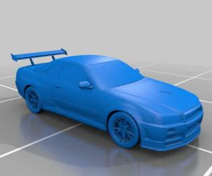 Nissan Skyline Gtr 3D Models