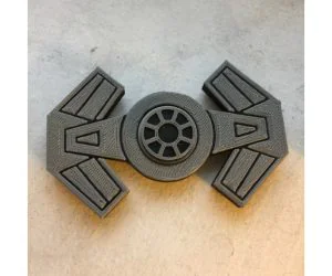 Tie Advanced Fidget Spinner 3D Models