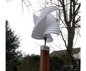 Vertical Windmill Helix 3D Models