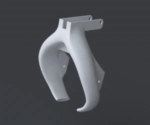 Cr1010Sender3 Fang For 5015 Fan Smooth Design 3D Models