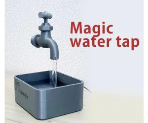 Magic Water Tap 3D Models