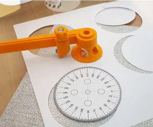 Precision Circle Cutter 3D Models
