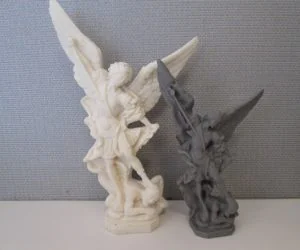 Archangel Michael Digitized 3D Models