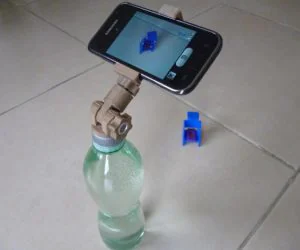 Universal Bottle Cap Tripod 3D Models