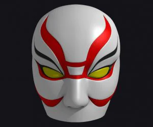 Big Hero 6 Yokai Mask 3D Models