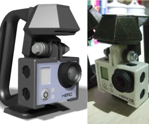 Gopro Hero 3 Steady Cam Concept 3D Models