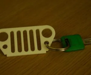 Jeep Keychain 3D Models