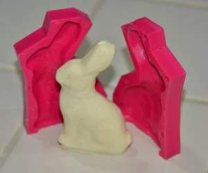 Chocolate Bunny Mold 3D Models