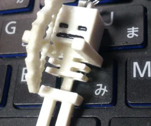 Minecraft Skeleton Key Holder 3D Models