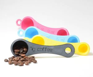 Customizable Measuring Spoonscoop One Or Two Ended 3D Models