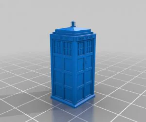 Doctor Who Tardis 3D Models