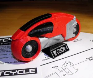 Lightcycle Model Kit 3D Models