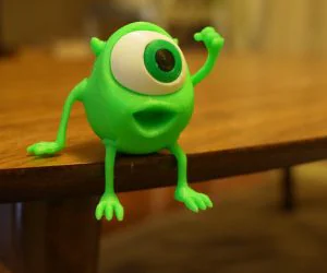 Mike Wazowski Ringstand From Disney Pixars Monsters Inc. 3D Models