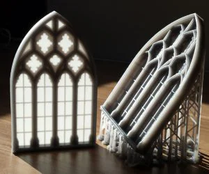 Gothic Window 3D Models