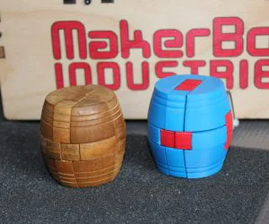 Barrel Puzzle 3D Models