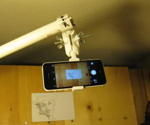 Ball Joint Phone Mount With Tripod Mount 3D Models