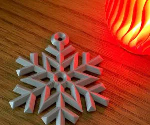 Snowflake Ornament 3D Models