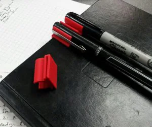 Book Cover Pen Holder 3D Models