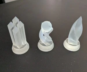 Crystal Chess Set Sla 3D Printing 3D Models