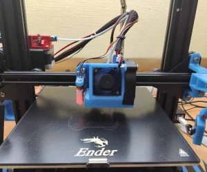 Satsana Remix For Ender 3V2 And Ender 3 With Bltouch 4010 And 5015 Fan Versions 3D Models