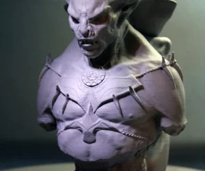 Skyrim Dawnguard Vampire Lord 3D Models