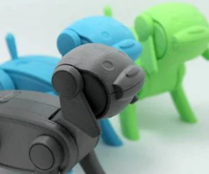 Gizmo Robotic Dog 3D Models