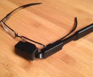 Diy Video Glasses For Raspberry Pi 3D Models