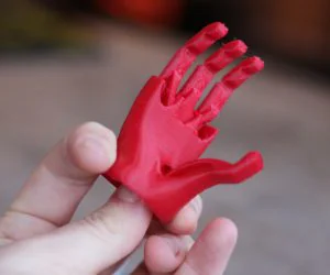 Miniature Robotic Hand For Ninjaflex By Open Bionics 3D Models
