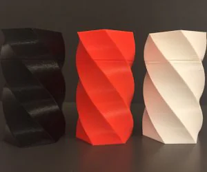 Spiral Twister Storage Box 3D Models