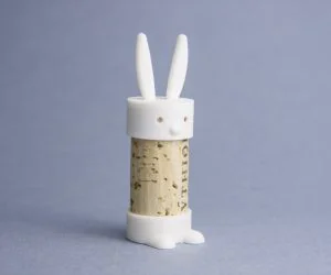 Cork Pals Mr Rabbit 3D Models