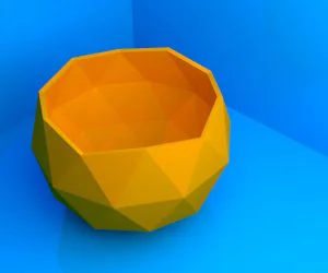 Low Poly Cupbowl 3D Models