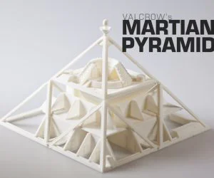 Martian Pyramid 3D Models