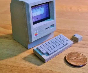 Mini Apple Macintosh 3D Models