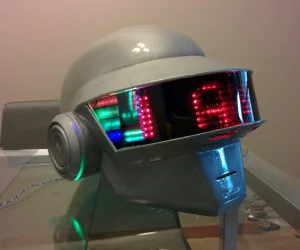Daft Punk Thomas 3D Printable Wearable Helmet 3D Models