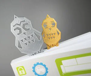 Make 16 Book Owls 3D Models