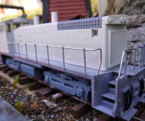 Openrailway Emd Sw1500 132 Locomotive 3D Models