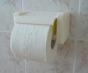 Quick Change Toilet Paper Holder 3D Models