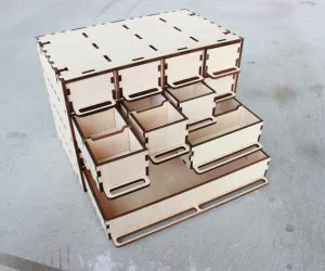 Customizable Parts Box 3D Models