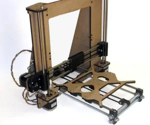 Prusa I3 Improved For Laser Cut 3D Models