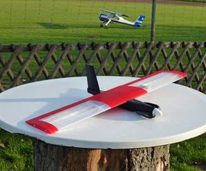 Speedy “Red Mini Wing” Rc Plane 3D Models