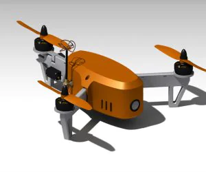 Mini Fpv Tricopter 3D Models